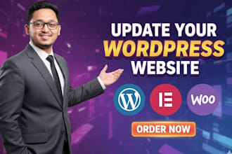 update your website, edit wordpress website, fix website issues