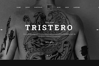 build squarespace tattoo artist website tattoo studio website barbershop website