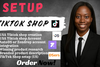 setup usa tiktok shop dropshipping store integration with autods zendrop dsers