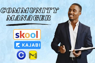be your outreach member, skool community manager, social media marketing manager