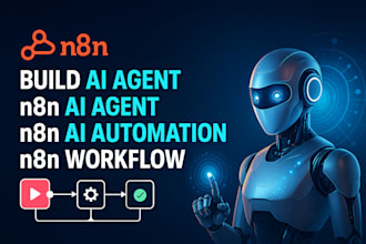 build ai agent, n8n ai agent, n8n ai automation, n8n workflow