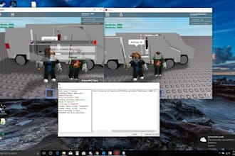 fully develop your roblox game with scripting, UI and assets