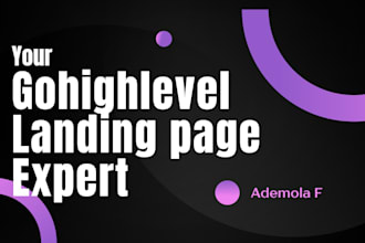 do gohighlevel landing page design gohighlevel landing page redesign ghl expert