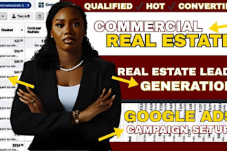 real estate leads, commercial real estate leads, real estate google ads