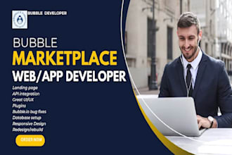 do bubble io website, bubble developer, bubble mvp, and build bubble saas app