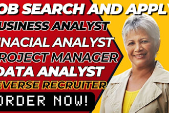 search and apply finacial data business analyst project manager IT career jobs