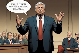 draw satire, editorial or political cartoons for you