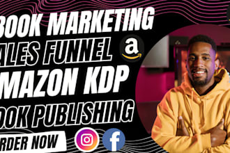 do ebook marketing, book promotion amazon kdp book publishing ebook sales funnel