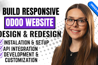 customize and develop odoo website, develop odoo modules, fix errors, erp site