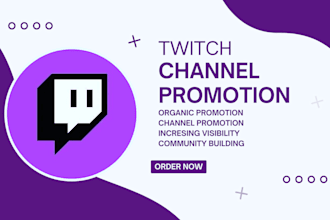 promote your twitch channel to increase real engagement