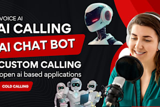 develop ai calling agent, ai voice agent, gohighlevel chatbot, ai cold calling