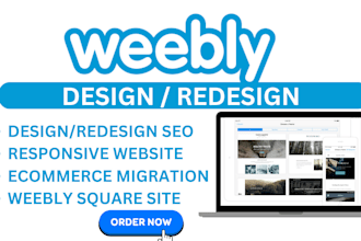 design redesign weebly website seo weebly to figma to wordpress to shopify store