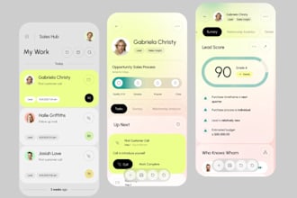 do ai powered crm mvp web app with gpt 4, langchain, vector database and react