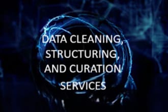 clean, structure, and visualize your data for better insights