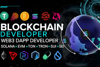 nft minting web3 dapp solana spl token presale smart contract erc20 erc1155 evm