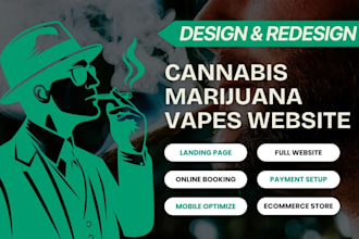 build medical or cannabis, weed, hemp, marijuana cbd ecommerce website