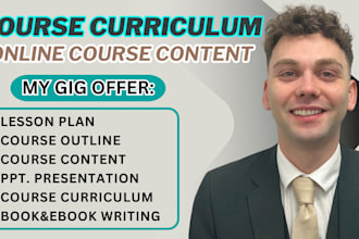 create online course course creation course curriculum ebook online course PPT