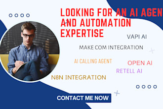build powerfull make com integretion, vapi ai, retell ai, ai calling agent