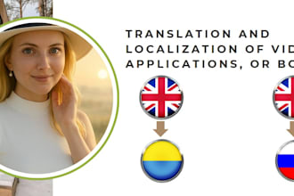translate and localize your video game or app in russian or ukrainian
