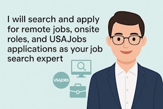 professionally search and apply for remote job, onsite, or USA jobs positions