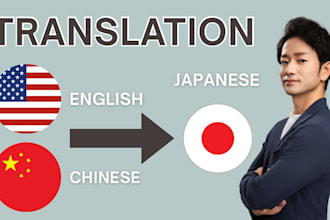 translate your english or chinese into natural japanese