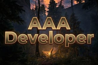 do 3d game environment art and design for your game