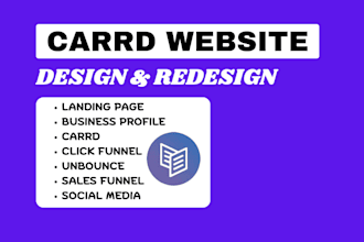 design carrd website redesign card website carrd website carrd landing page