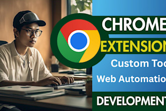 build powerful and secure chrome extension for your web app, web automation bot