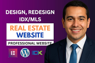 build a professional real estate agent website on wordpress