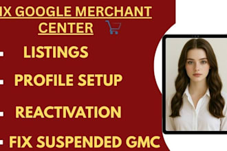 fix suspended google merchant center setup listings profile reactivation