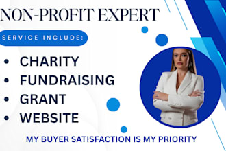 build nonprofit charity fundraising website with donation system