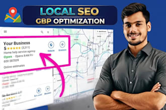 do monthly local SEO and gbp optimization for google maps 3 pack ranking