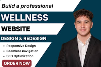 create wellness website, therapy website, counseling website