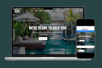 swimming pool website pool cleaning website pool construction wordpress website