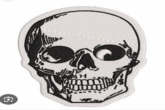 do embroidery digitizing convert to dst, jef, pes, emb  in 1 hour