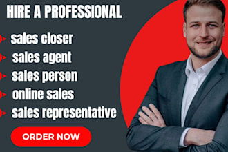be your high ticket sales closer salesperson sales agent online sales sales rep