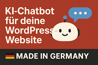 erstelle einen individuellen ki chatbot für deine wordpress website