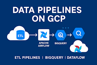 build and optimize gcp data pipelines with bigquery dataflow and airflow