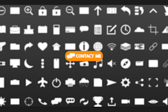 create you custom icons