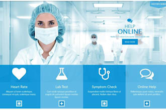 design clinic, dental, doctor, hospital, healthcare website
