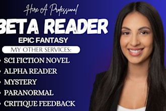 beta read or alpha read urban fantasy, cozy, mystery, paranormal, sci fiction