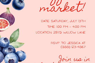 design custom digital party invitations for any occasion