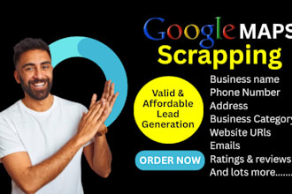 do google map scrapping, data scraping lead generation map scrapping