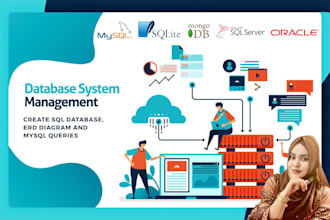 design sql database projects erd diagrams and solve complex queries