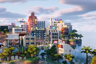 build custom minecraft map, minecraft spawn minecraft lobby survival buildings