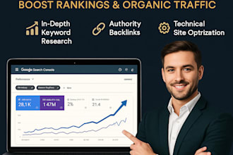 provide complete search engine optimization keyword research onpage offpage
