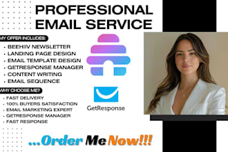 beehiiv newsletter email template email campaign brevo getresponse landing page