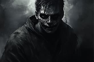 make horror fantasy style
