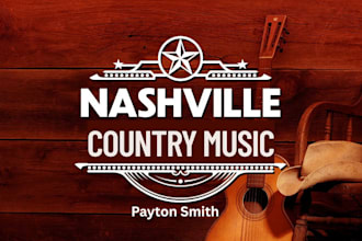 produce acoustic country music song for your project