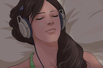 create custom hypnosis audio with relaxing music and voice